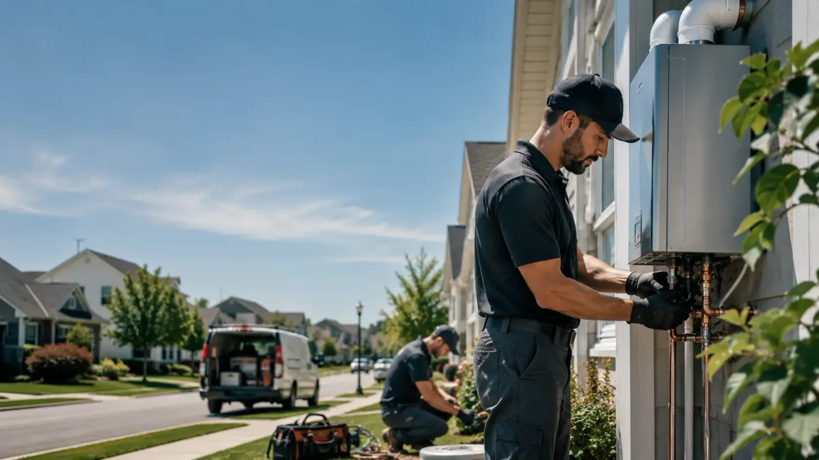 Tankless Water Heater Installation in Leming, TX